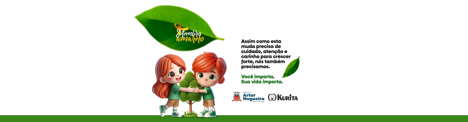 Campanha de valorização da vida e prevenção ao suicídio no SETEMBRO AMARELO